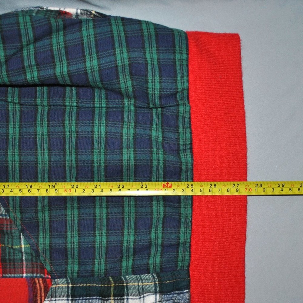 Vintage Patchit Tartan Plaid Patchwork Jacket Siz… - image 8